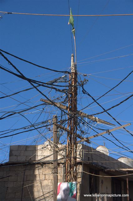 Electricity Cable Chaos (Ouzai, Beirut, Lebanon)