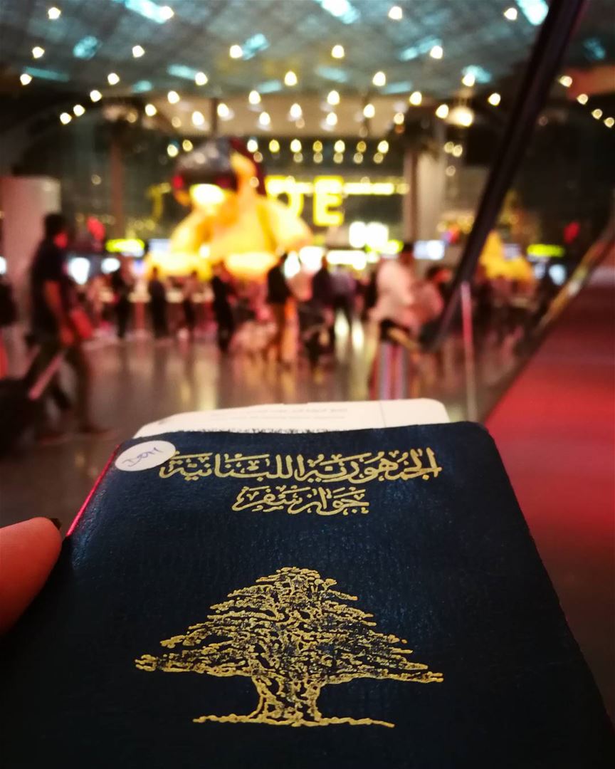 "Why do you go away? So that you can come back. So that you can see the... (Hamad International Airport)