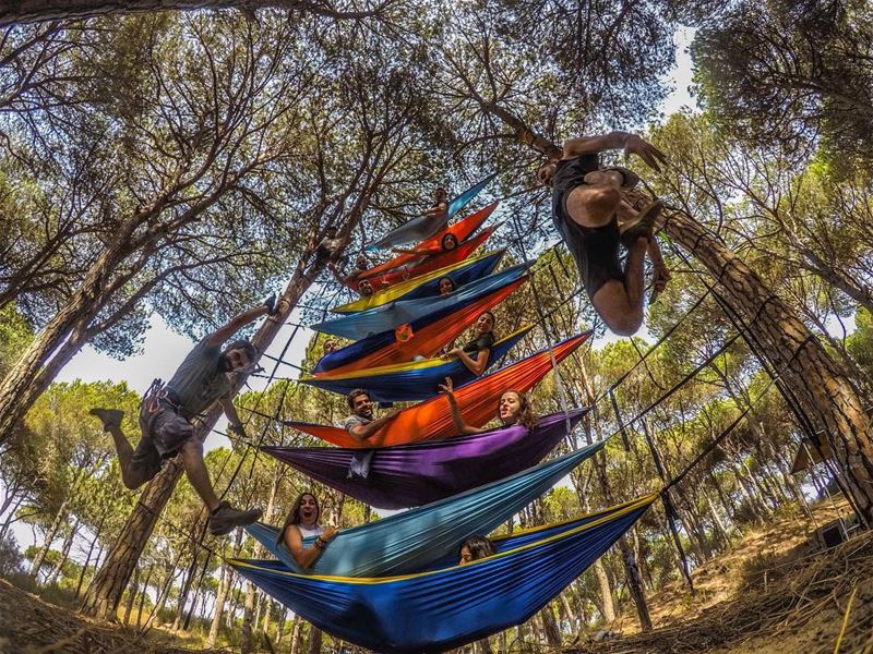 11 Hammocks Town Tower 🌲〰🌲 @hikemen Thanks to @oh_itsallyyou @toufic.ojai (HikeMen)