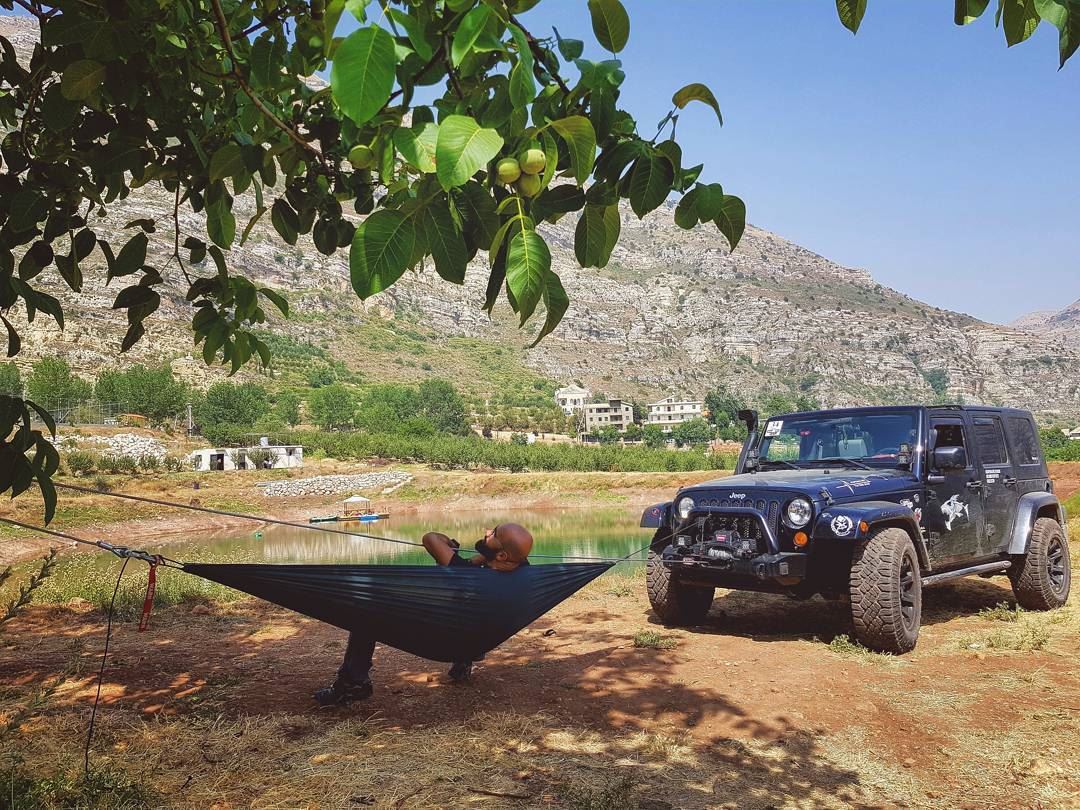 3D swing 😎  roadtrip  hammock  adventure  lebanon ... (Akoura, Mont-Liban, Lebanon)