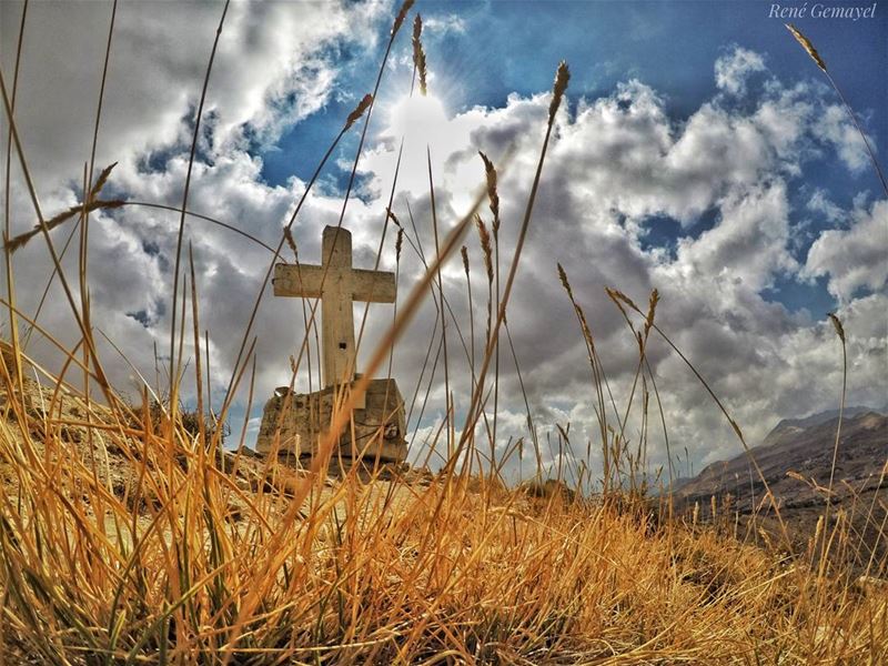 ...______________________________________Put GOD first , and you will... (Akoura, Mont-Liban, Lebanon)