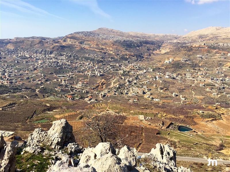 - A day with a view -.... ptk_lebanon  amazinglebanon  lebanon_hdr ... (Faqra Ruins)