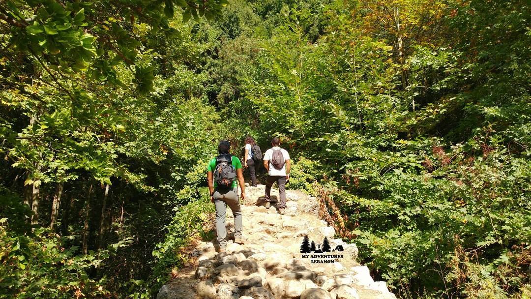 A great place for a hike with some friends🚶and we are hiking there this... (Wadi Qannubin, Liban-Nord, Lebanon)