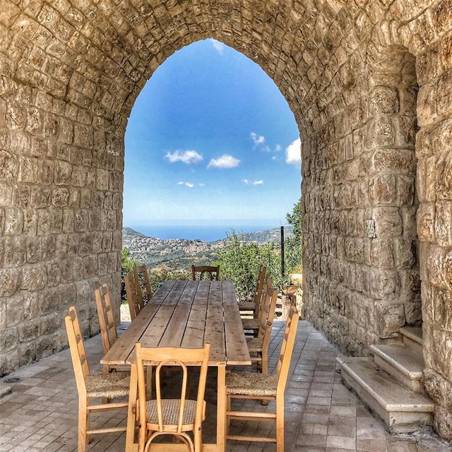 A hidden place in Chouf .. lebanese mountain village nature detox healthy... (Bkerzay)