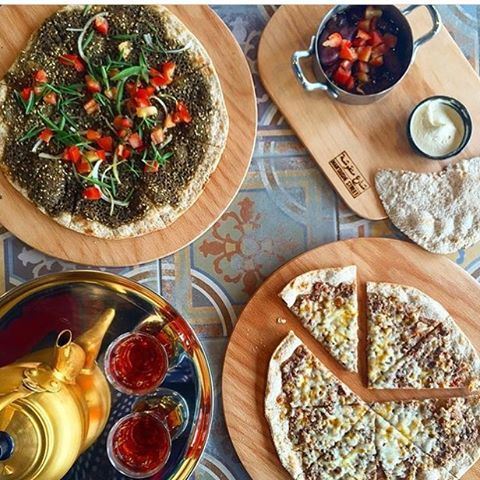 A Lebanese breakfast overseas ☀️😍 what's for breakfast this weekend?? Credits to @sam.u.rai