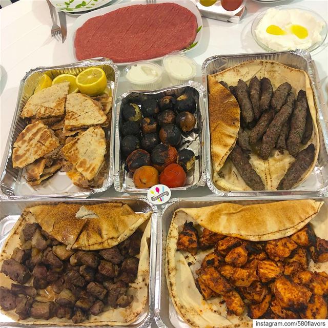 A little bit of everything 😍 This is our Sunday Lunch 😍😍  ehden ...... (Ehden, Lebanon)