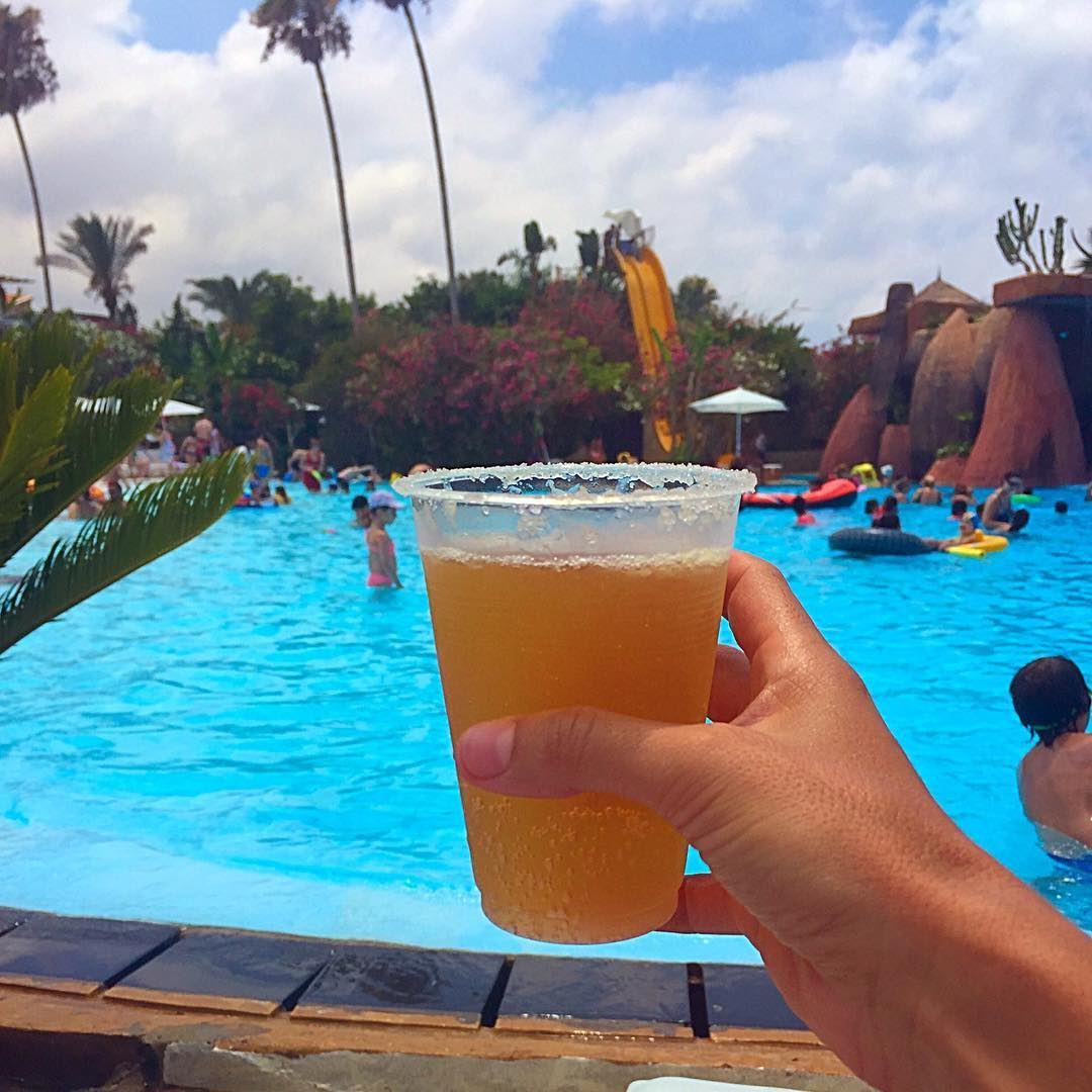 A Mexican on the beach;)  beer  fresh  lemonandsalt  janna  throwback ... (Janna Sur Mer is a 5 star tropical resort housing a Hotel & wedding venue)