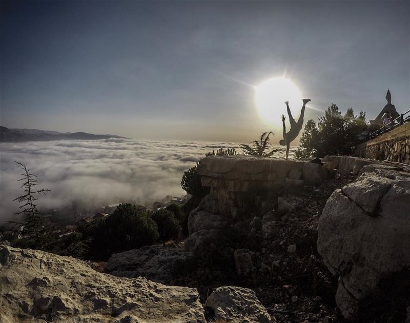 A Photo of me and my therapist. PART II ... (Ehden, Lebanon)