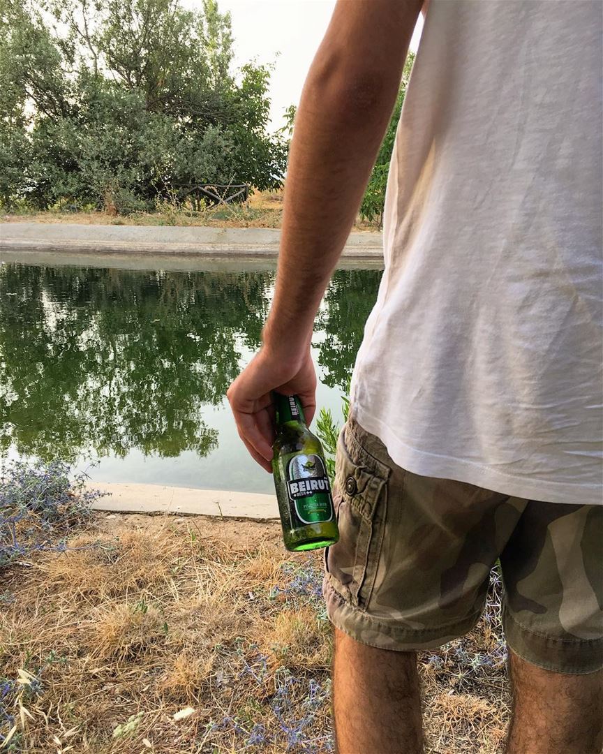 A refreshing @beirutbeer anyone? 🍺 ... (Dahr El Baïdar, Mont-Liban, Lebanon)