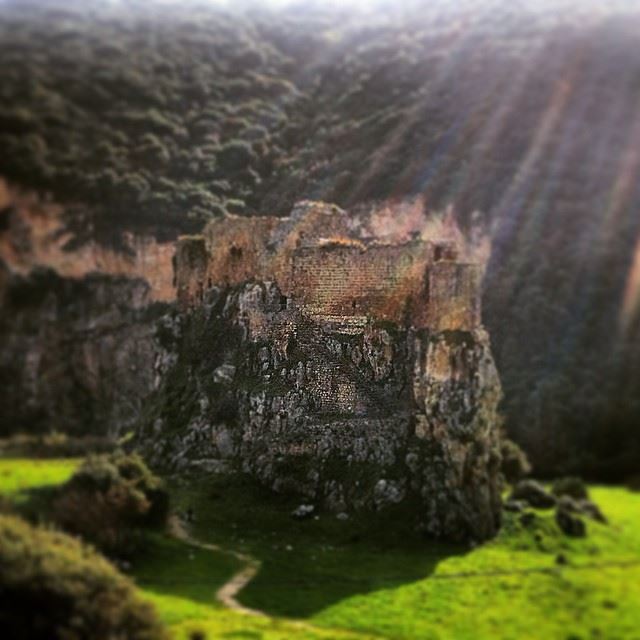 A small castle on the road from Beirut to Tripoli, Saturday, Jan 17, 2015....