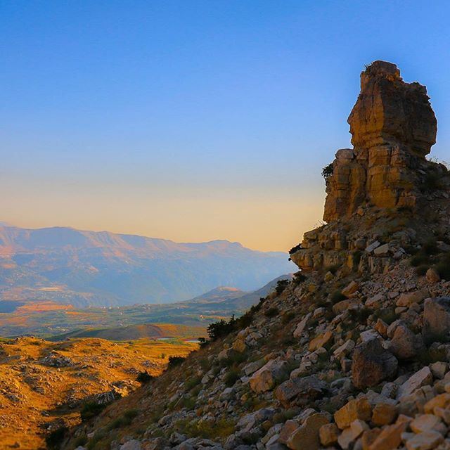 "A throwback from the semi "Grand Canyon" of Lebanon 🏜😛😅