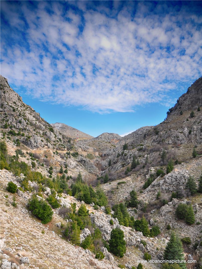 A Valley on the Road Towards Laqlouq