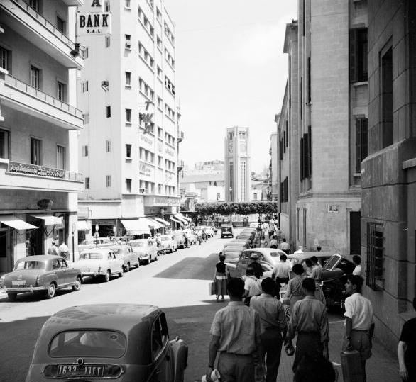 Abdul Hamid Karameh Street  1958