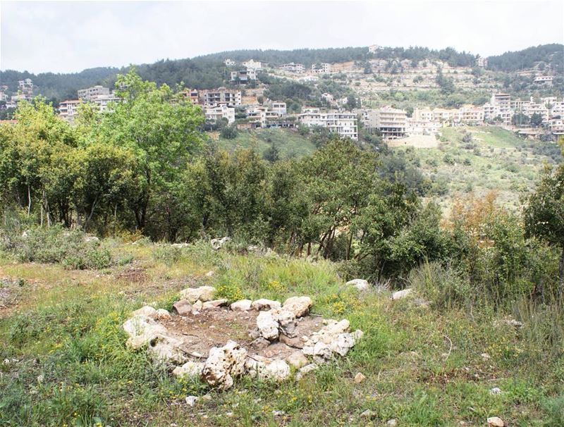 all-ready bonfire area 🏕 (Baïssoûr, Mont-Liban, Lebanon)