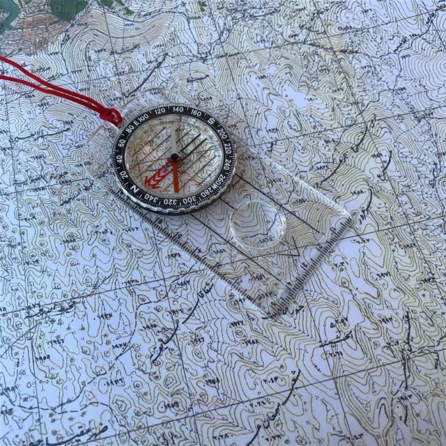 All you need is a map and a compass. lebanon  livelovebeirut ...