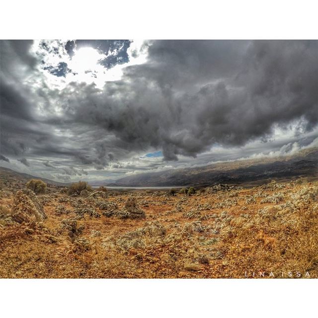 Always remember, there was never a cloud the sun could not shine through,... (Baaloûl, Béqaa, Lebanon)