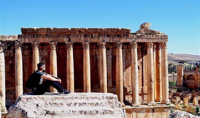 Amazing view from  baalbek Photo by @shazanq Share the beauty of ... (Baalbek, Lebanon)