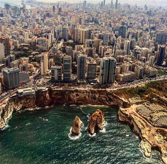 Amazing view from  beirut Photo by @chaddoud Share the beauty of ... (Beirut, Lebanon)