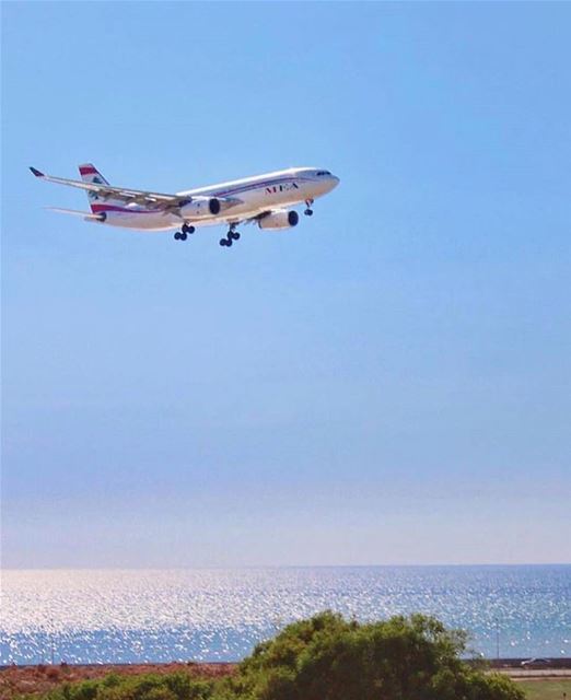 Amazing view from  beirut❤️ Photo by @buddcorp Share the beauty of ... (Beirut–Rafic Hariri International Airport)