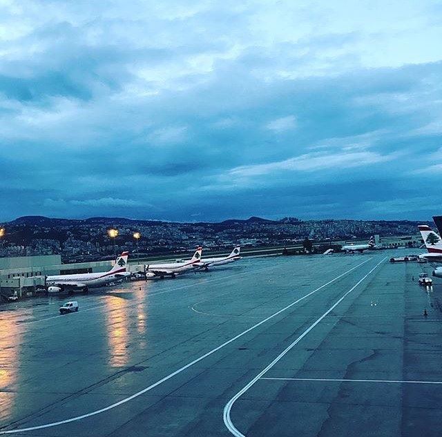 Amazing view from  beirut_international_airport  beirut  beirut❤️ Photo... (Beirut–Rafic Hariri International Airport)