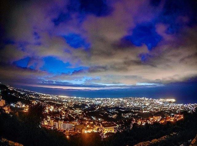 Amazing view from  broumanaPhoto by @elie_ad @eyesoflebanon Share the... (Brummana)