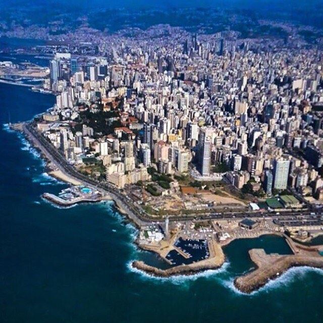 Amazing view of  beirut  beirut❤️ Photo by @al_1002 Share the beauty of ... (Beirut, Lebanon)