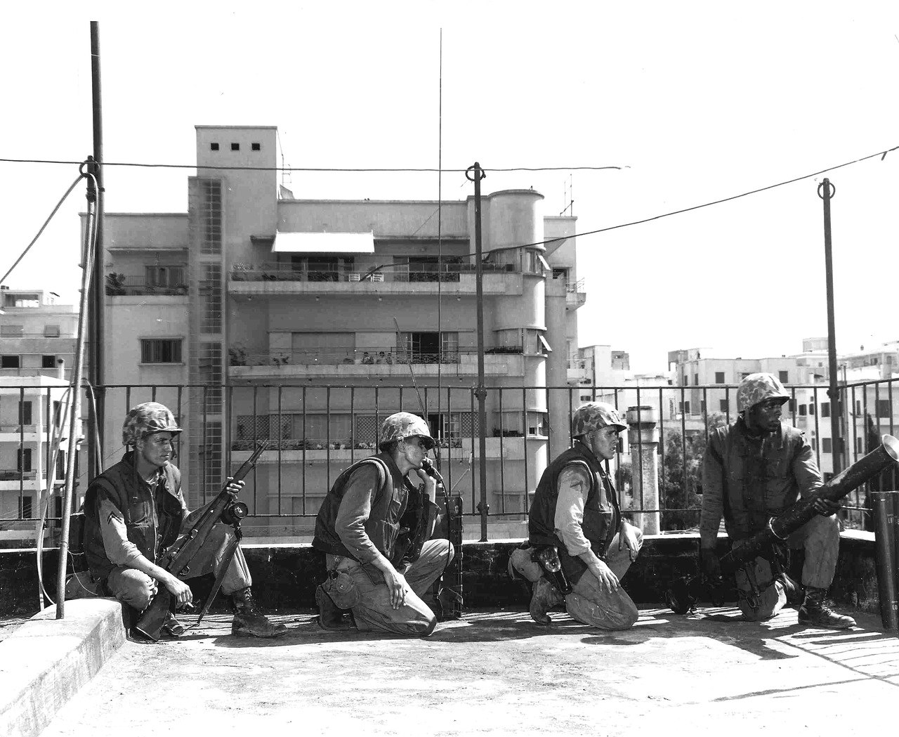 American Army in Beirut (1958)