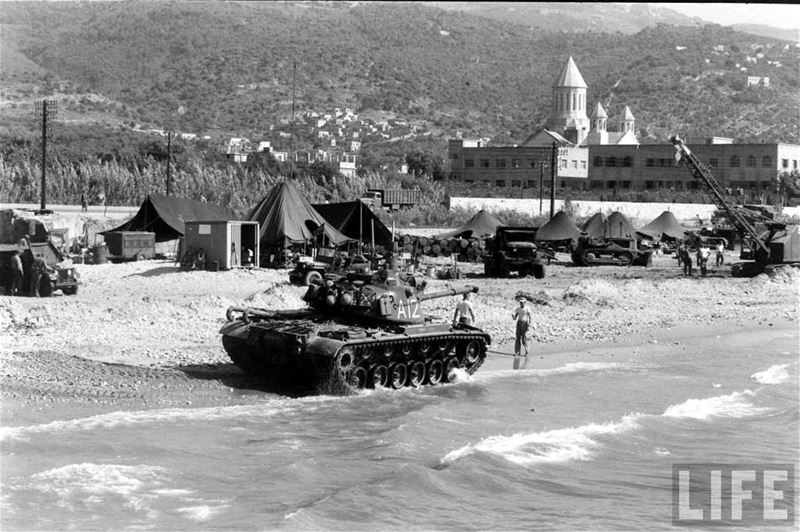American Army in Beirut (1958)