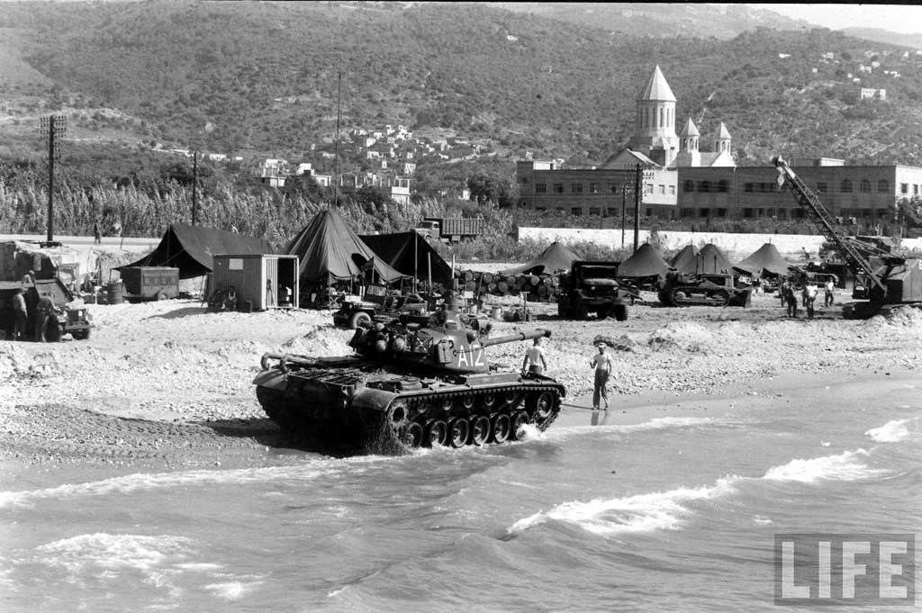 American Army in Beirut (1958)