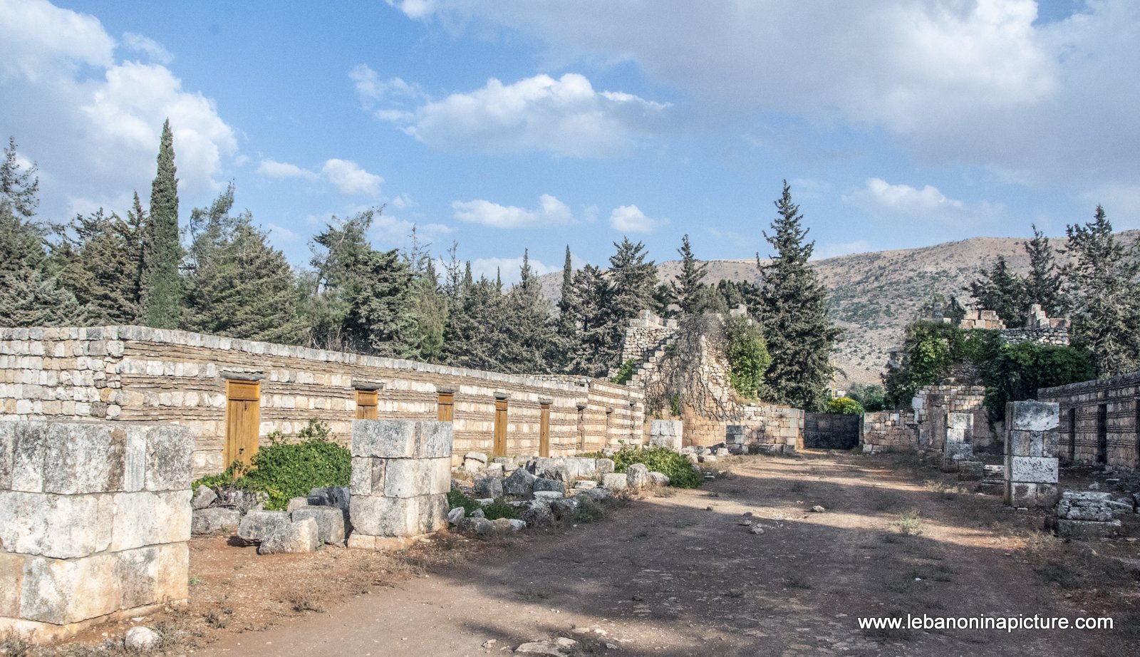 Anjar Ruins Bekaa Lebanon