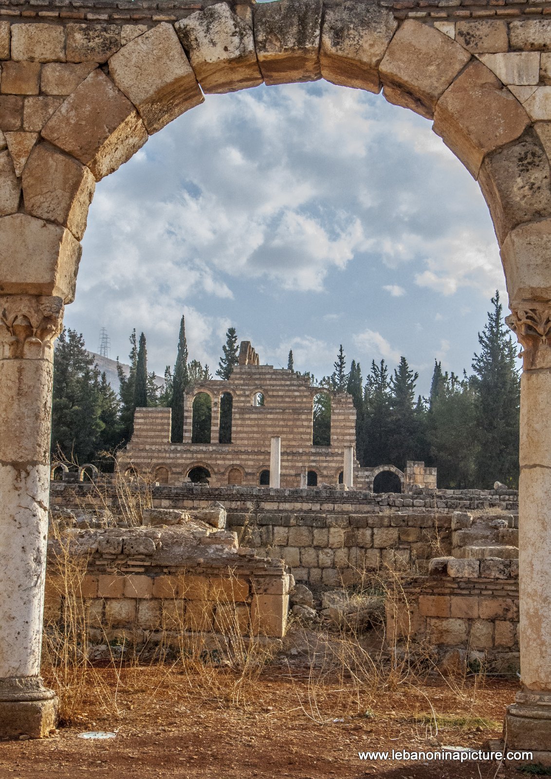 Anjar Ruins Bekaa Lebanon