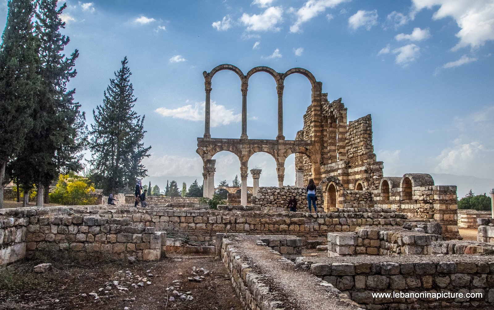 Anjar Ruins Bekaa Lebanon