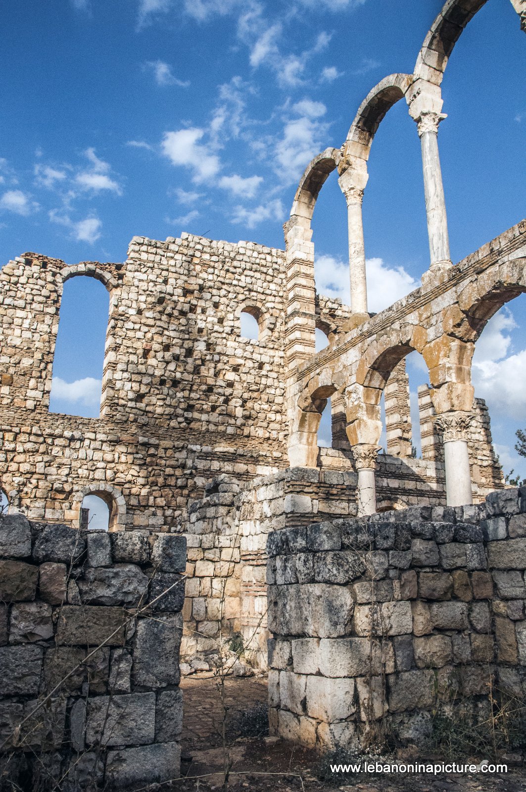 Anjar Ruins Bekaa Lebanon