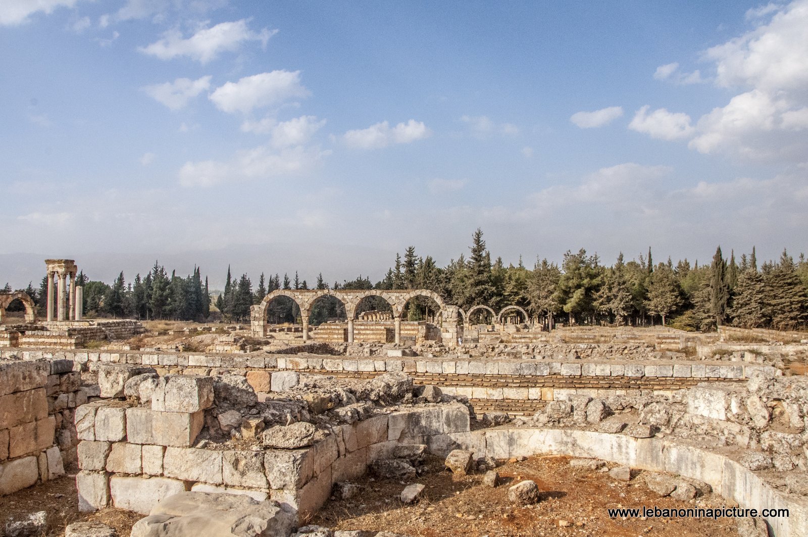 Anjar Ruins Bekaa Lebanon