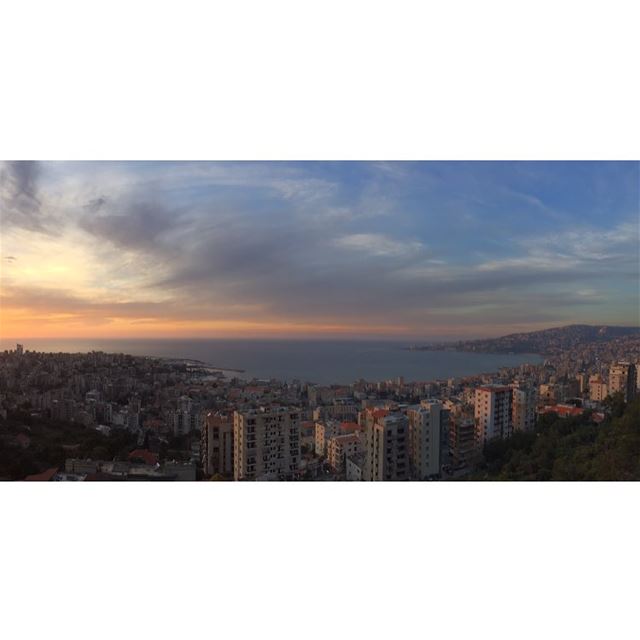 Another  sunset from  jounieh 😍❤️  livelovejounieh  livelovelebanon ...