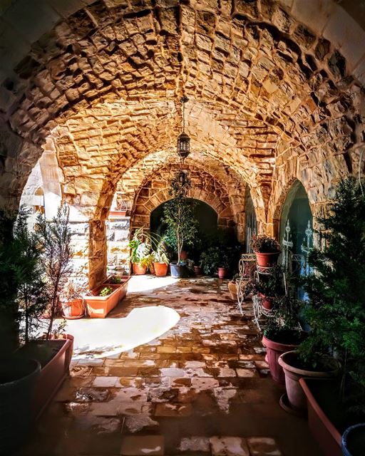 ARCADES OF SOLITUDEDeir Elias Orthidox MonasteryLebanon... (Jar El 3ayn - Zeghrin)