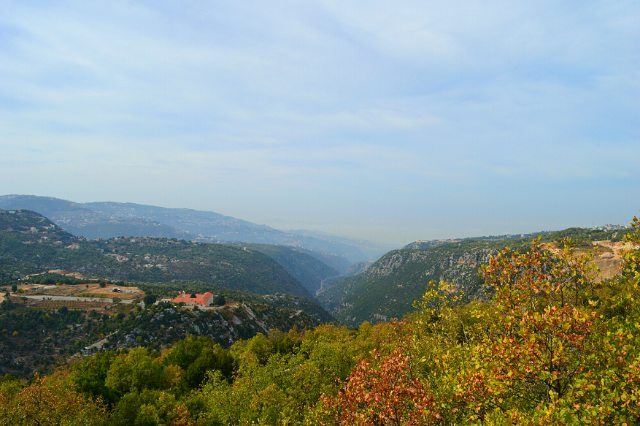  autumn sunday hike hiking camping camp nature forest mountains landscape... (Bekaatat Kanaan)