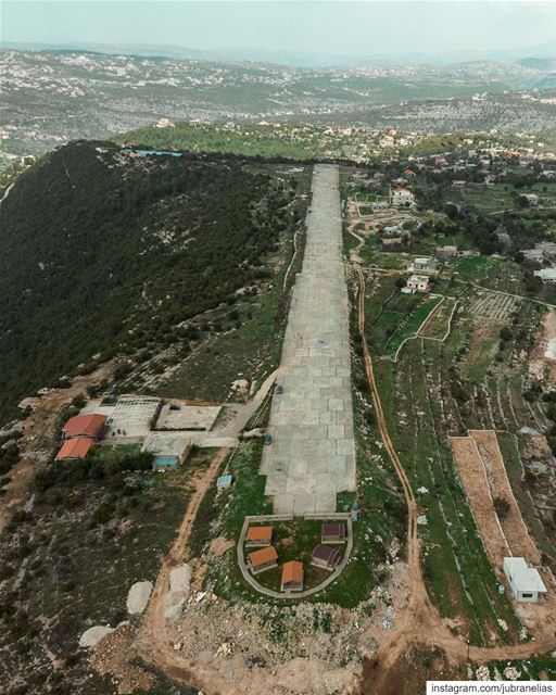 Baadaran Secret Airport, was built during the civil war but never... (Baadaran El chouf)