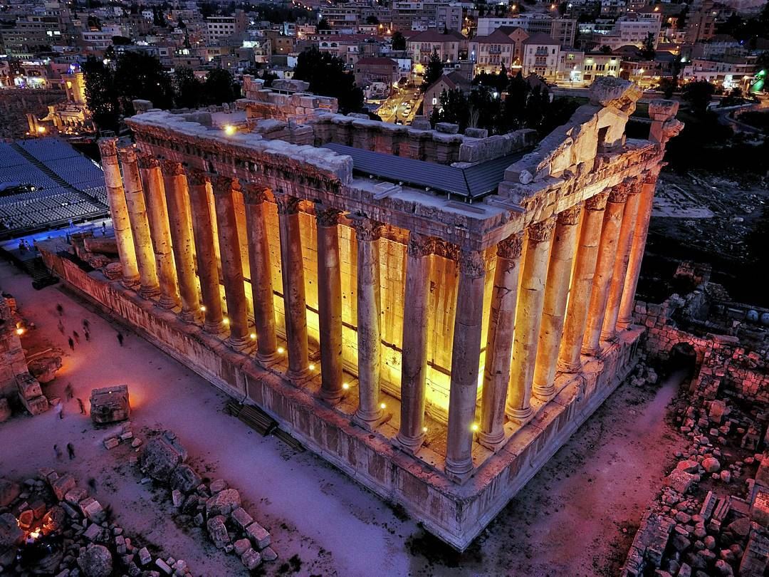 Baalbek the City of Sun... AboveLebanon  Lebanon  LiveLoveBeirut ...