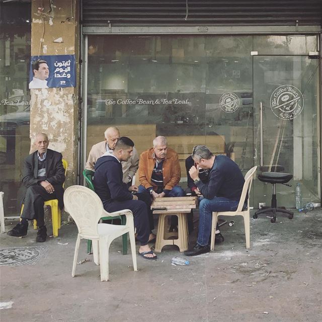 Backgammon with the... (Sassine, Achrafieh)