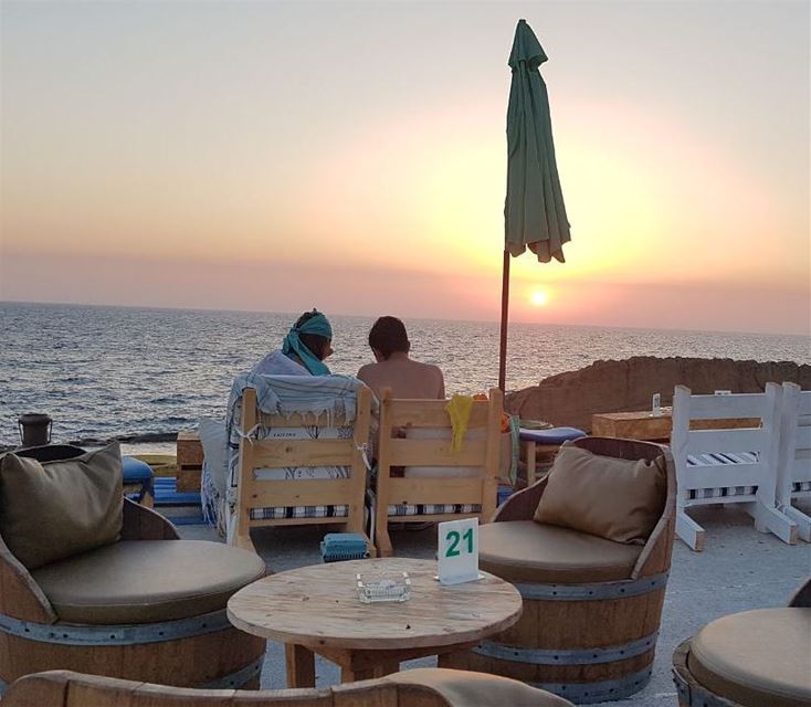  batroun @bahsarooftop  bahsa  rooftop  mediterranean  sea  sunset ... (Bahsarooftop)