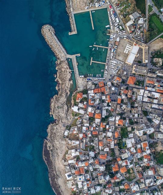 Batroun By The Vivid Sea 🏠...  lebanon  batroun  dji  drones ... (Batroûn)