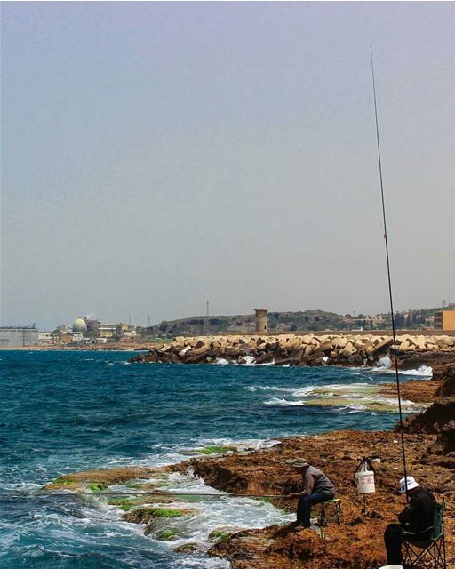  batroun  fishing  fisherman  sea  batrounbeach  batrouncoast  bebatrouni ... (Batroûn)