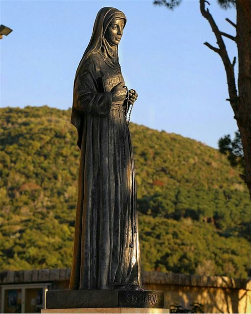  batroun  jrebta  saint  rafca  monastery  statue  christianity ... (St Rafqa-Jrebta)