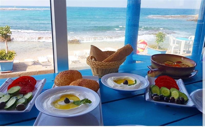  batroun  morning  breakfast @raysbatroun  bahsa  beach  batrounbeach ... (RAY's Batroun)