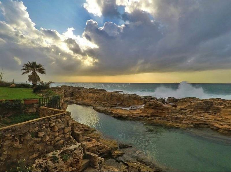  batroun  sunset  mediterranean  sea  mediterraneansea  batrounbeach ... (Al Mina Batroun)