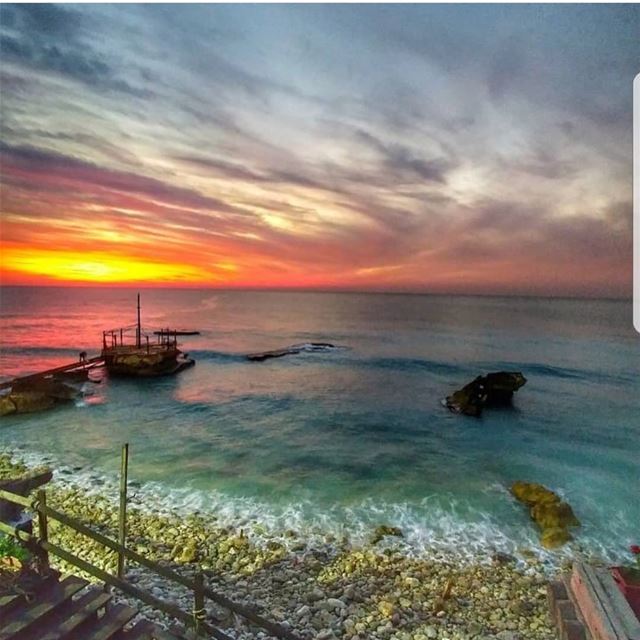  batroun  sunset  sea  mediterraneansea  batrounbeach  batrouncoast ... (Pierre & Friends)