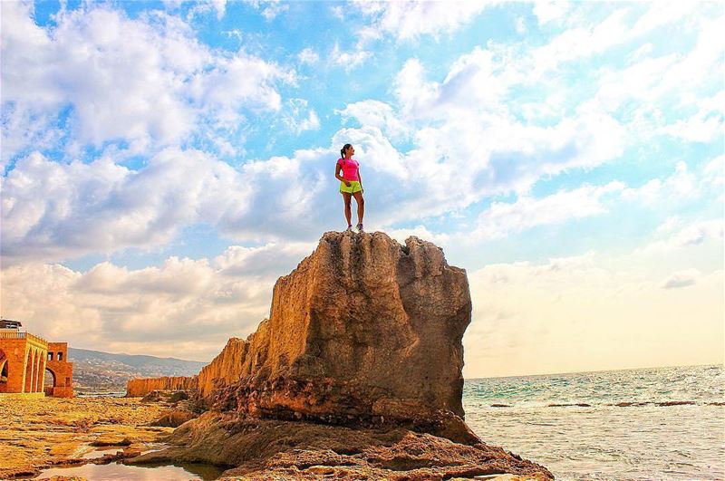 Be sure to put your feet in the right place, then stand firm ⛅😎⛅ Great... (Lebanon)