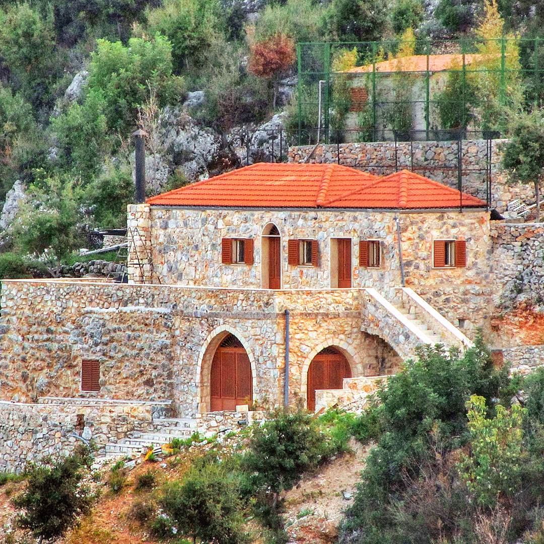 Beautiful House in Jrabta 😍 lebanon  nature  naturelovers  natureporn ... (Jrabta, Liban-Nord, Lebanon)