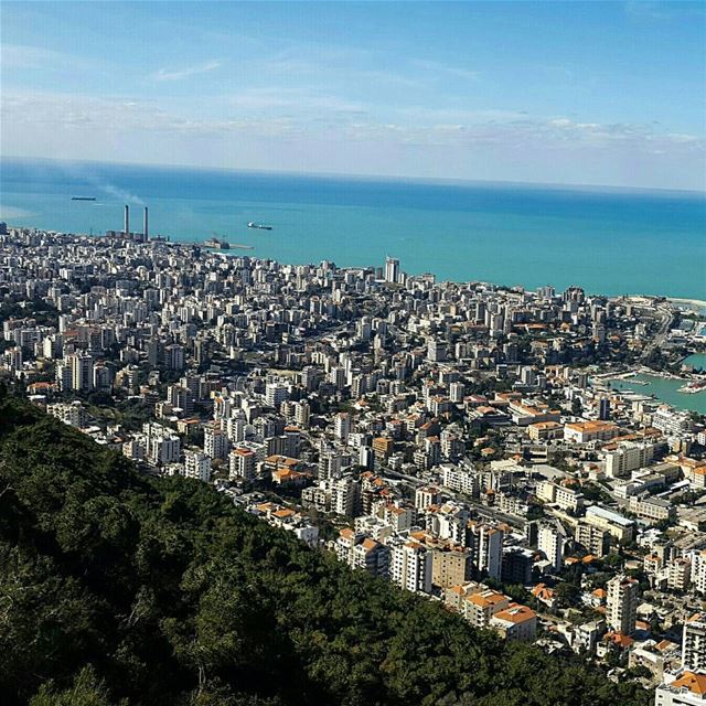 Beautiful Sunday ☉⬅Swipe for panoramic view ➡ (Jounieh - Harissa)